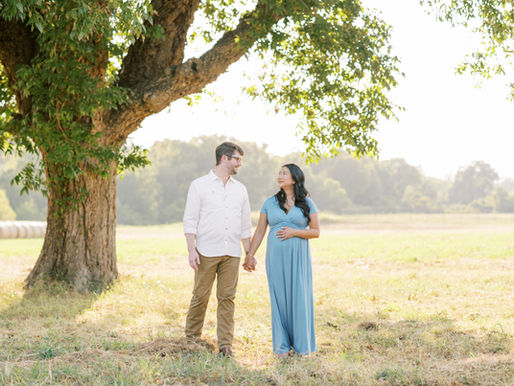 Ben + Monica | Outdoor Maternity Session | North Louisiana Photographer