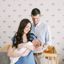 Baby Theo at Home | Lifestyle Newborn Session
