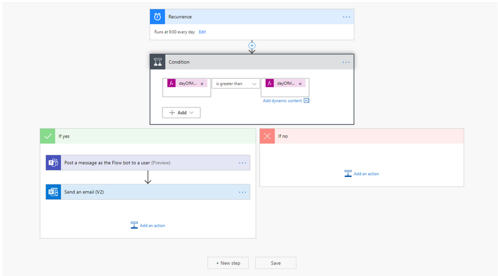 Automate your business processes Send reminders on Teams and by email