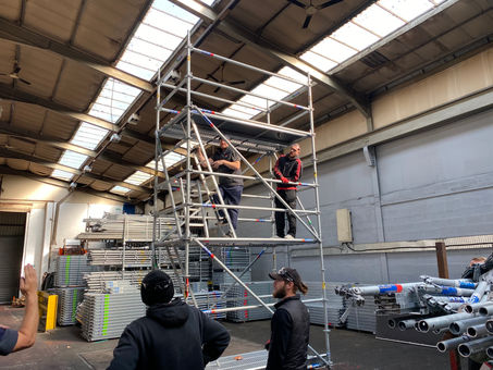 We now have our own scaffold!