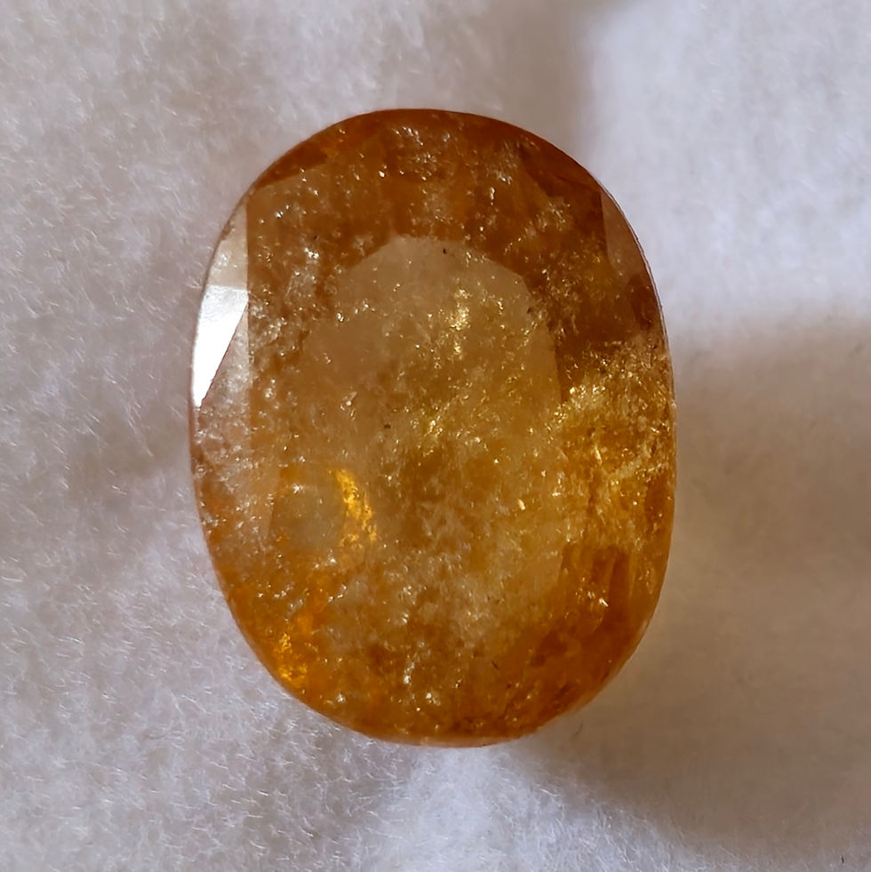 Thumbnail: Hessonite (Gomed) - Natural | Sri Lanka | Gomed Stone | Gomed 10 ratti price