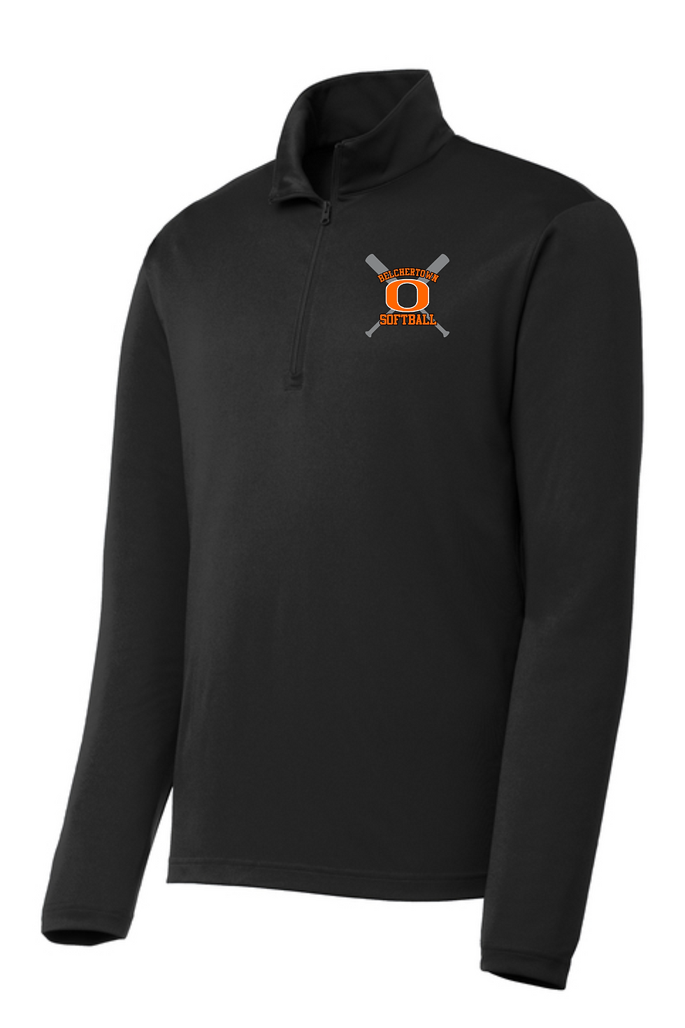 Thumbnail: Orioles Softball Quarter Zip Performance Pullover