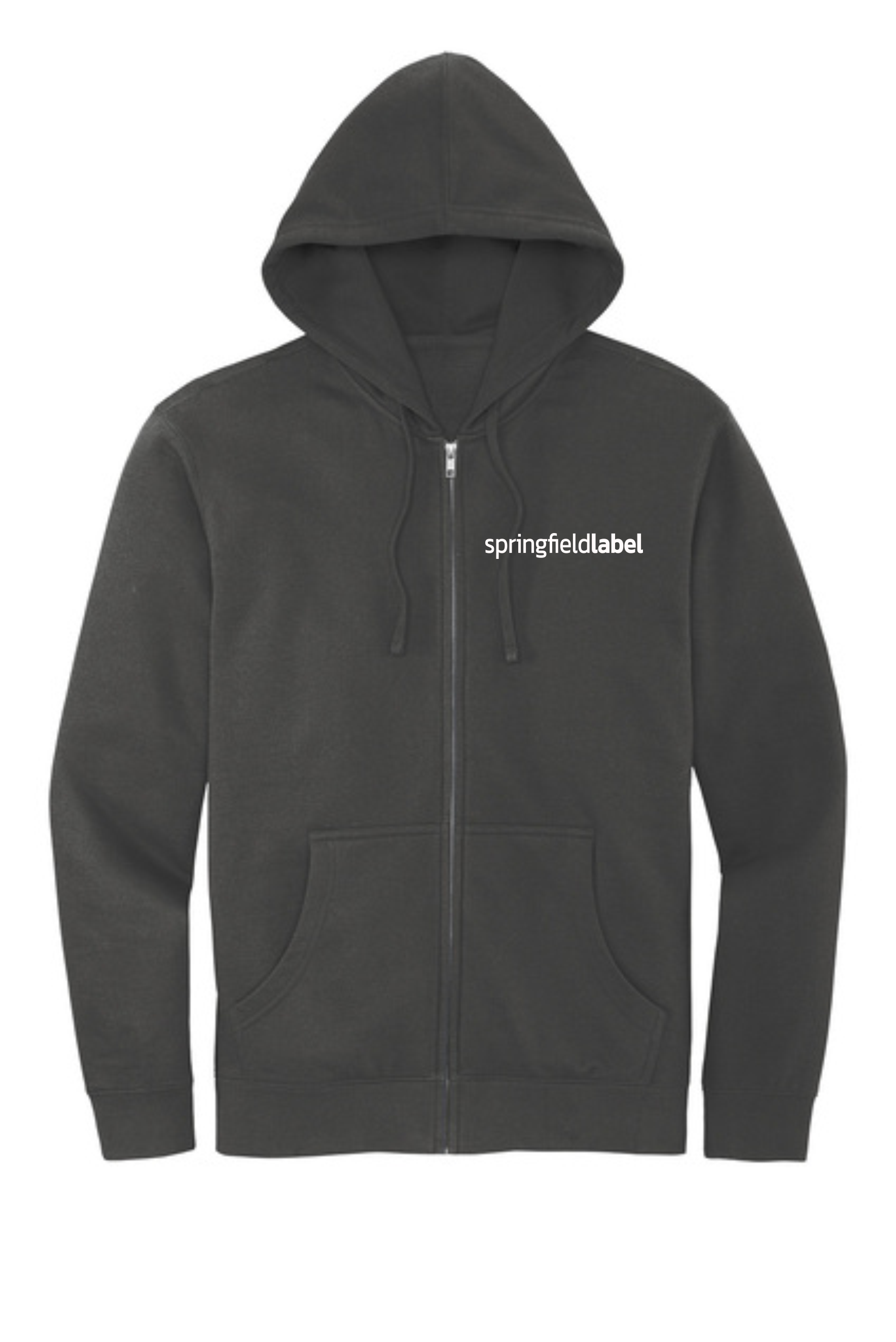 Springfield Label Full Zip Hoodie