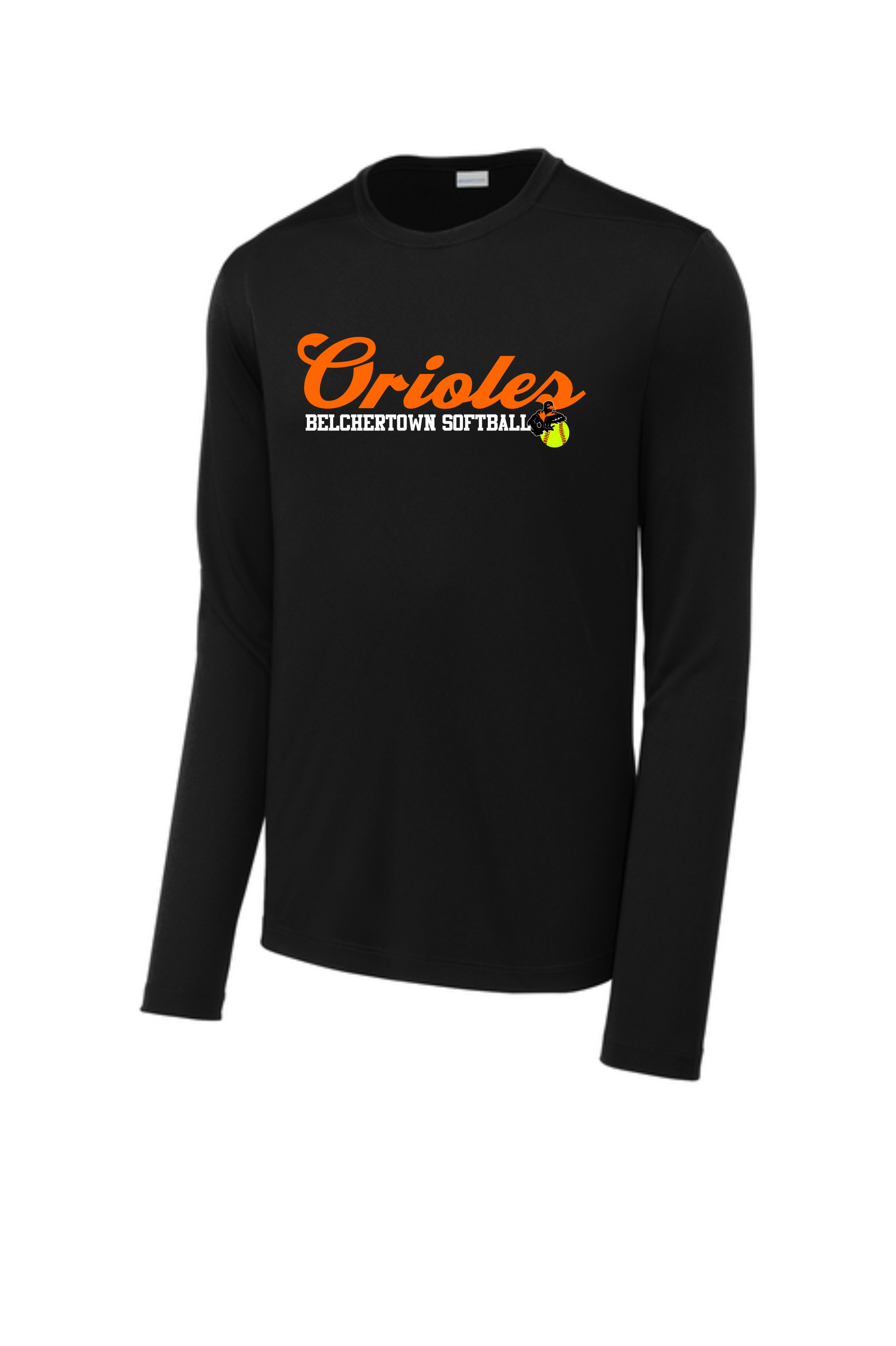 Orioles Softball Posi-UV® Pro Long Sleeve Tee