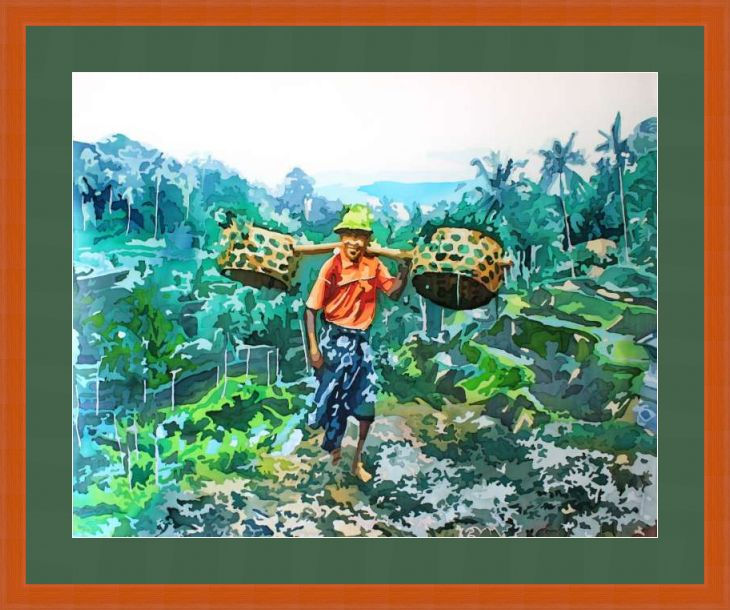 Thumbnail: A typical day of Balinese farmer on rice terraces