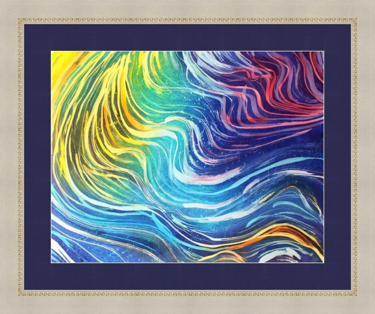Thumbnail: Panel Abstraction - Northern Lights
