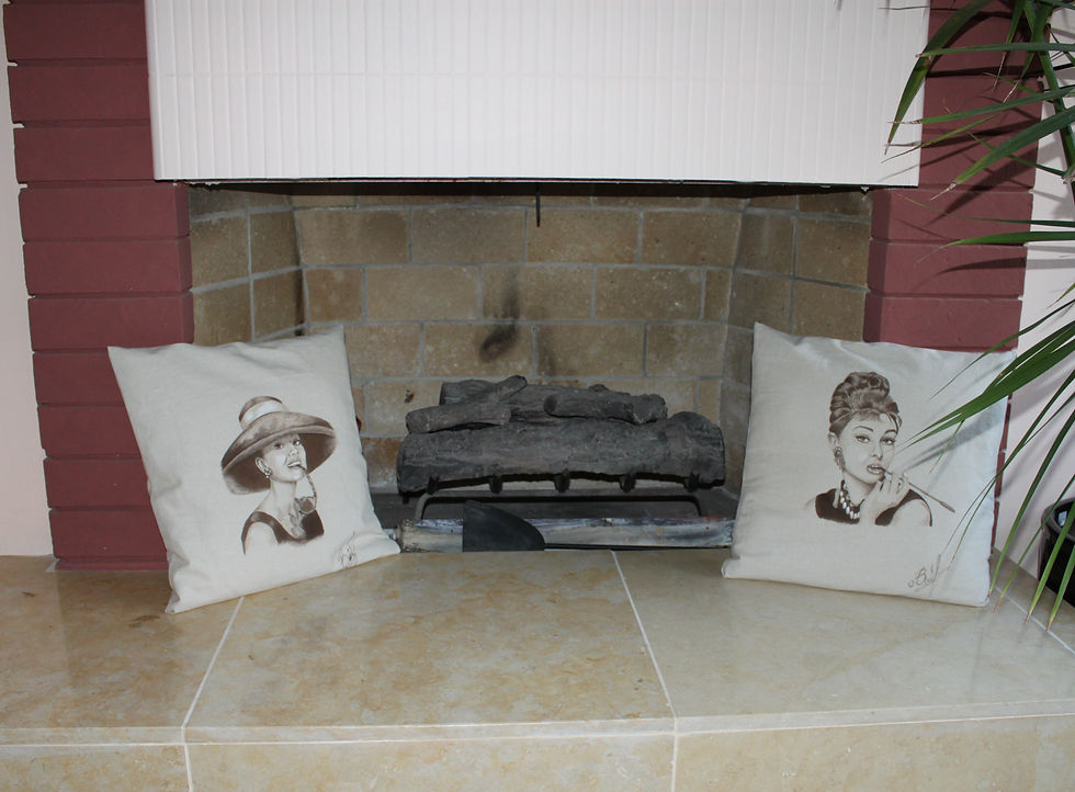 Thumbnail: Pillow cases Audrey Hepburn
