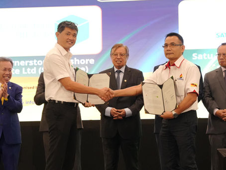 MOU between Cornerstone Offshore Pte Ltd (Singapore) and Satu Borneo Sdn Bhd