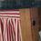 Thumbnail: red stripes cabinet curtain