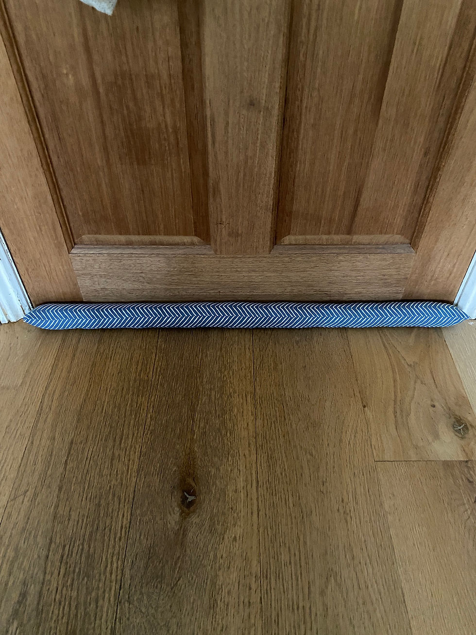 blue double draught stopper