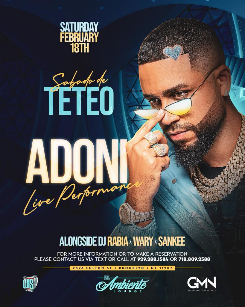 Dj Adoni at El Ambiente Brooklyn
