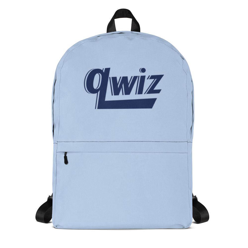 Qwiz Light Blue Backpack