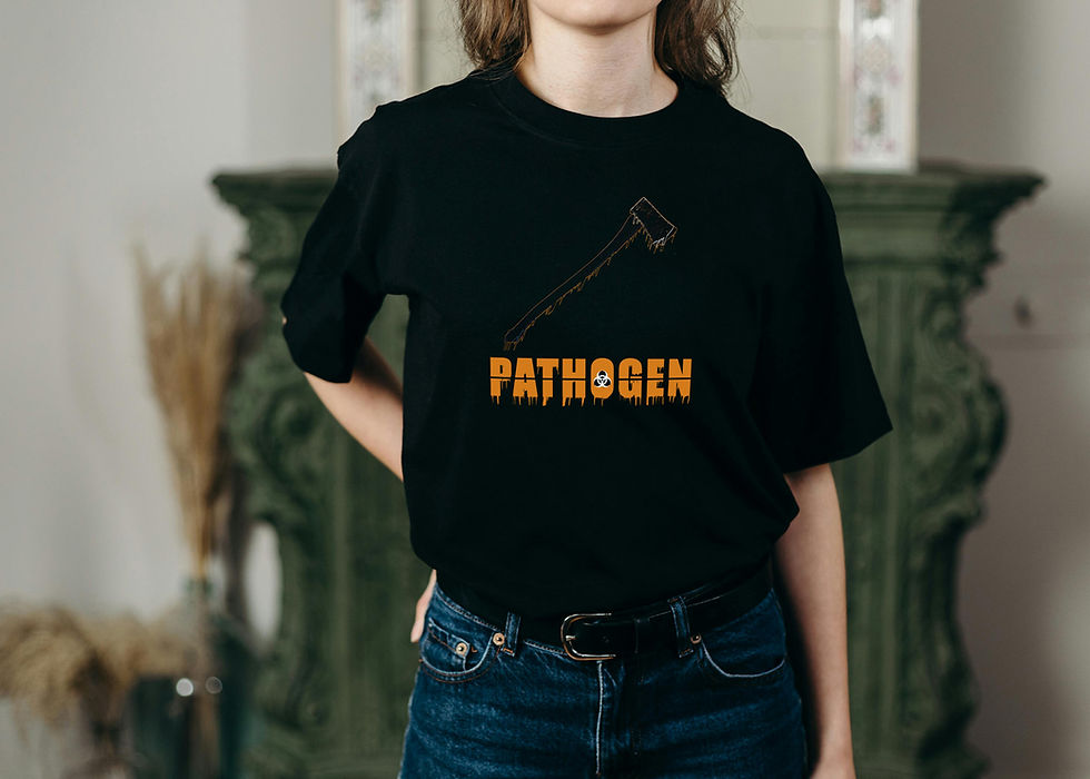 Thumbnail: Pathogen Drippy Axe Black Shirt