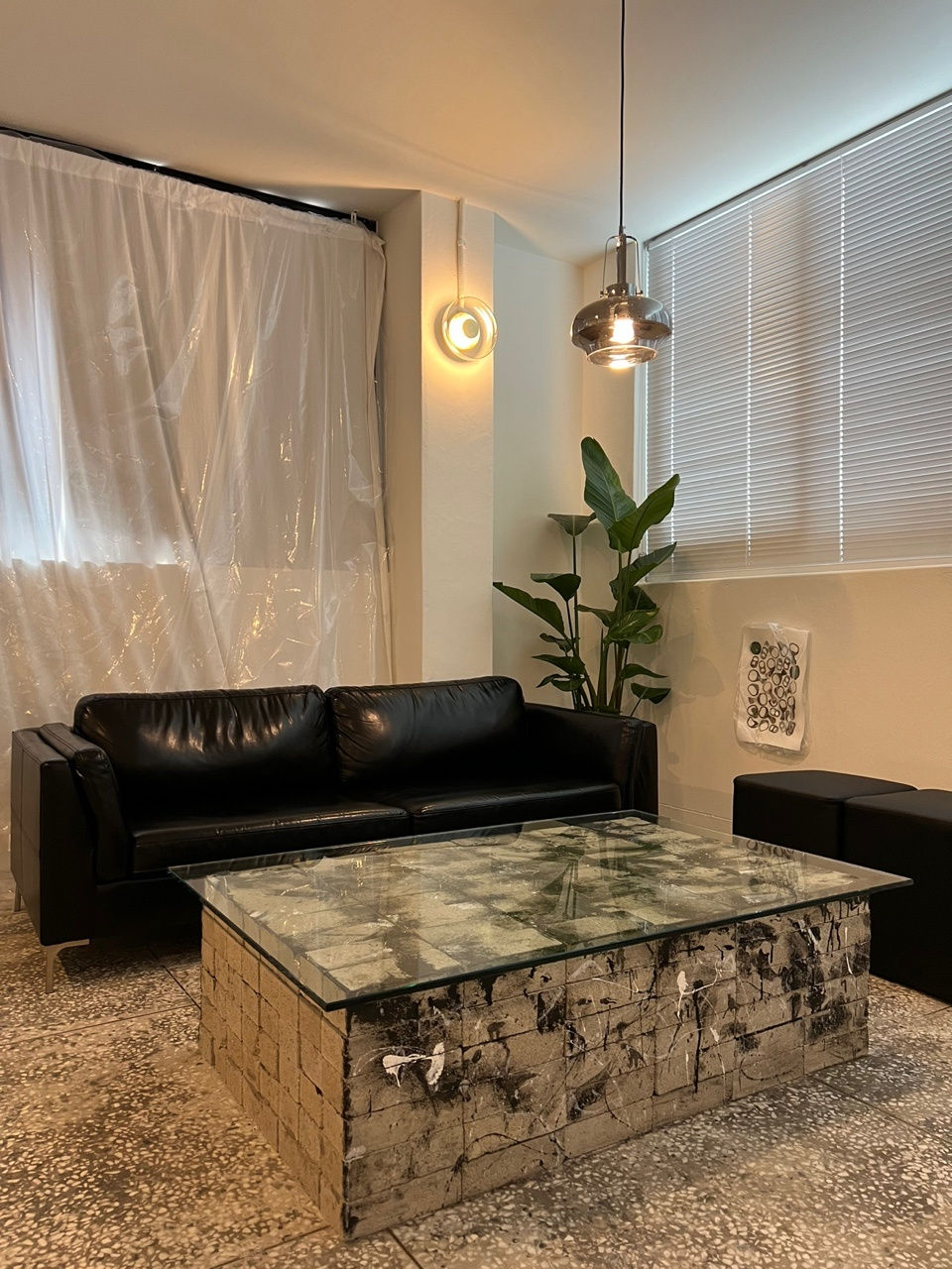 빈티지 스타일의 카페 인테리어