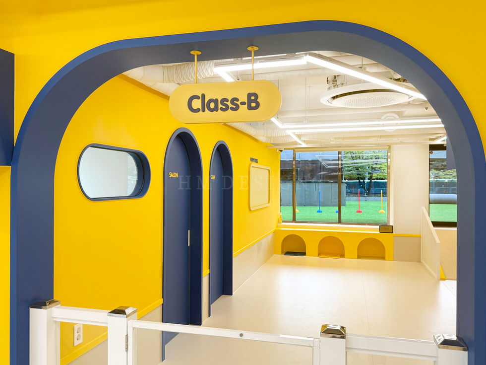 용인 애견 유치원 인테리어