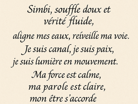 Mantra d’Harmonisation avec Simbi et rituel simple et rapide.
