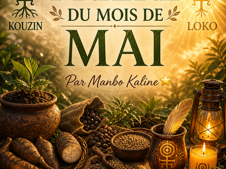 PRIÈRE DU MOIS DE MAI
Par Manbo Kaline 🌟