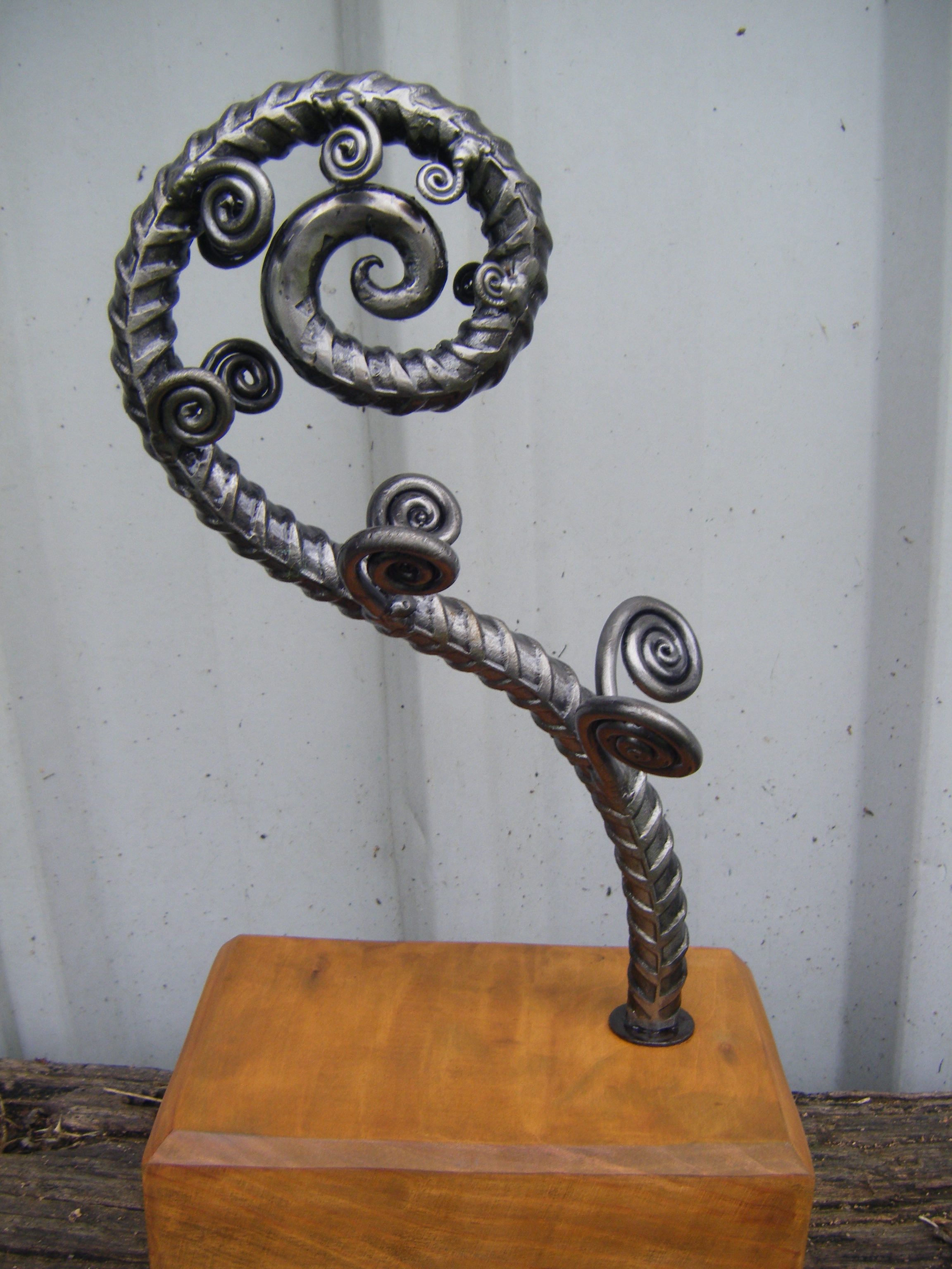 Unfurling Koru Trophy