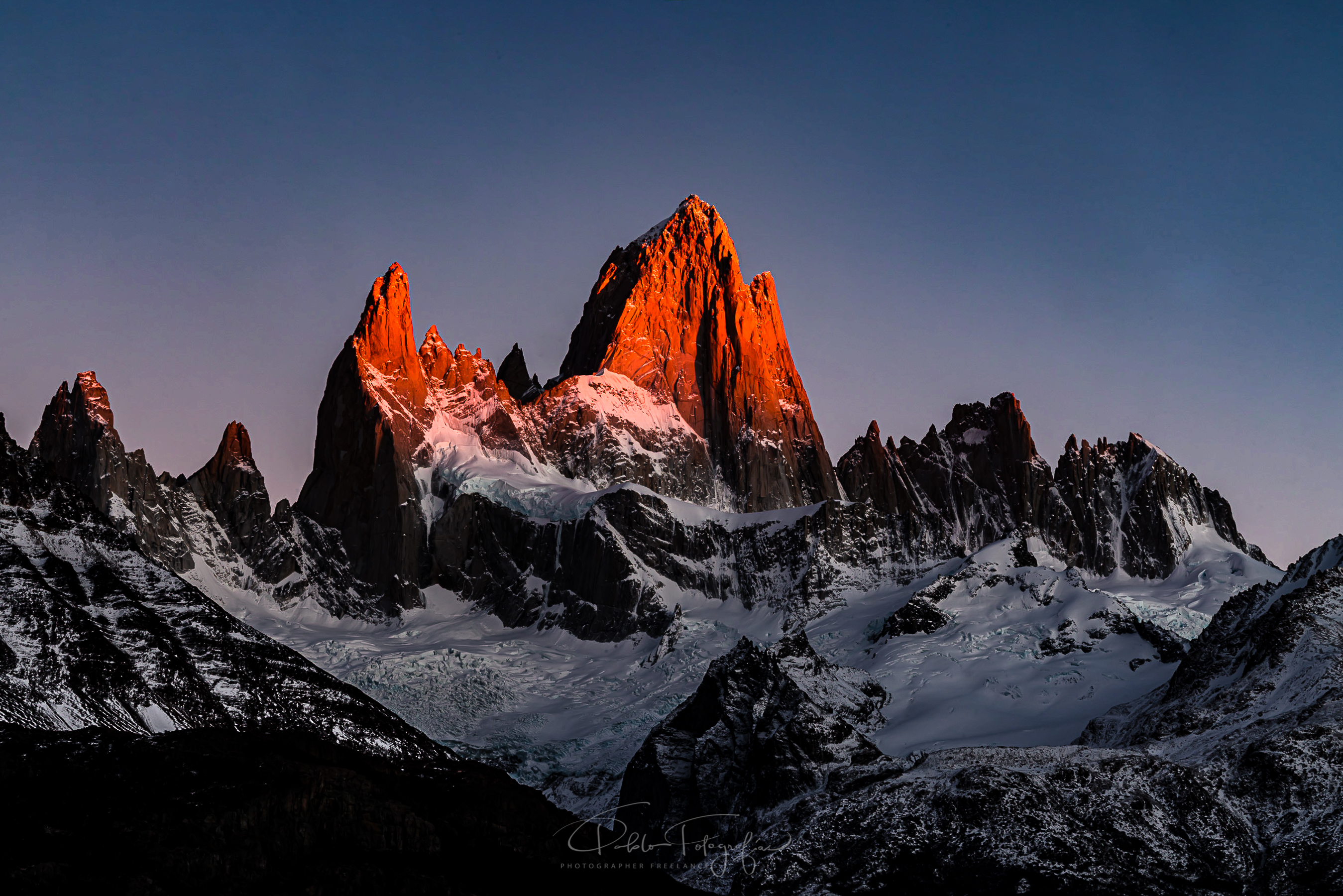 Amanecer en Chaltén (Fitz Roy)