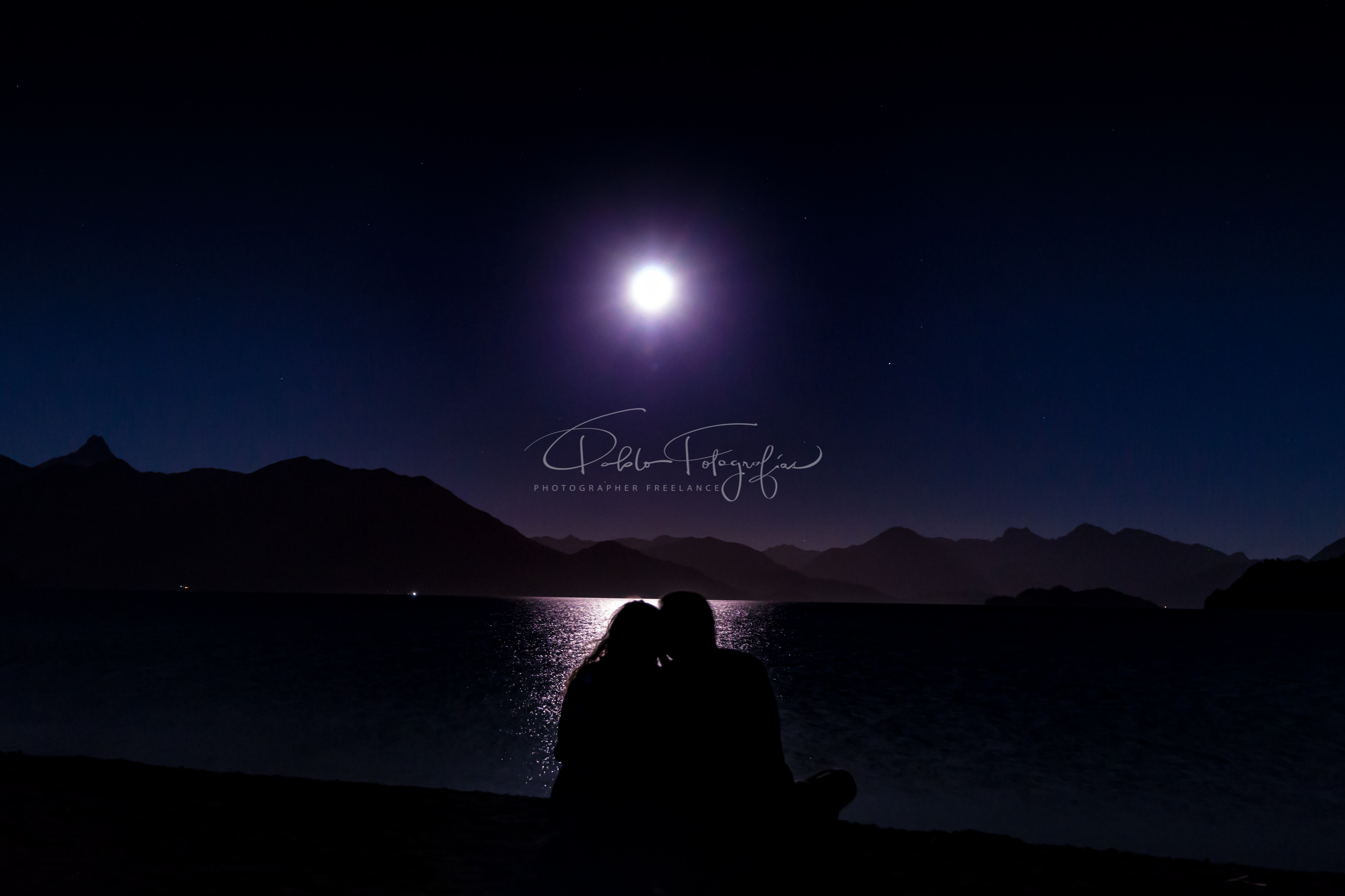 Mirando la Super Luna