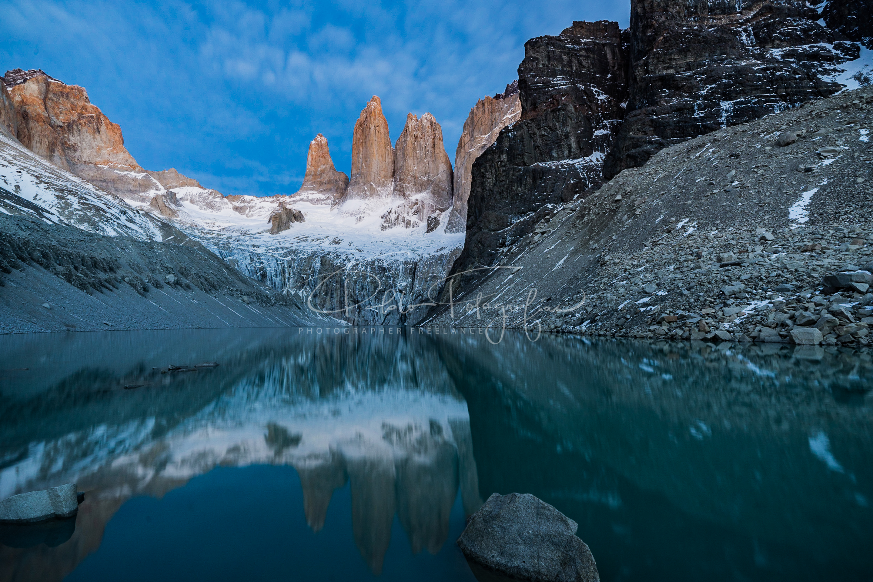 Torres del Paine desde el Mirador