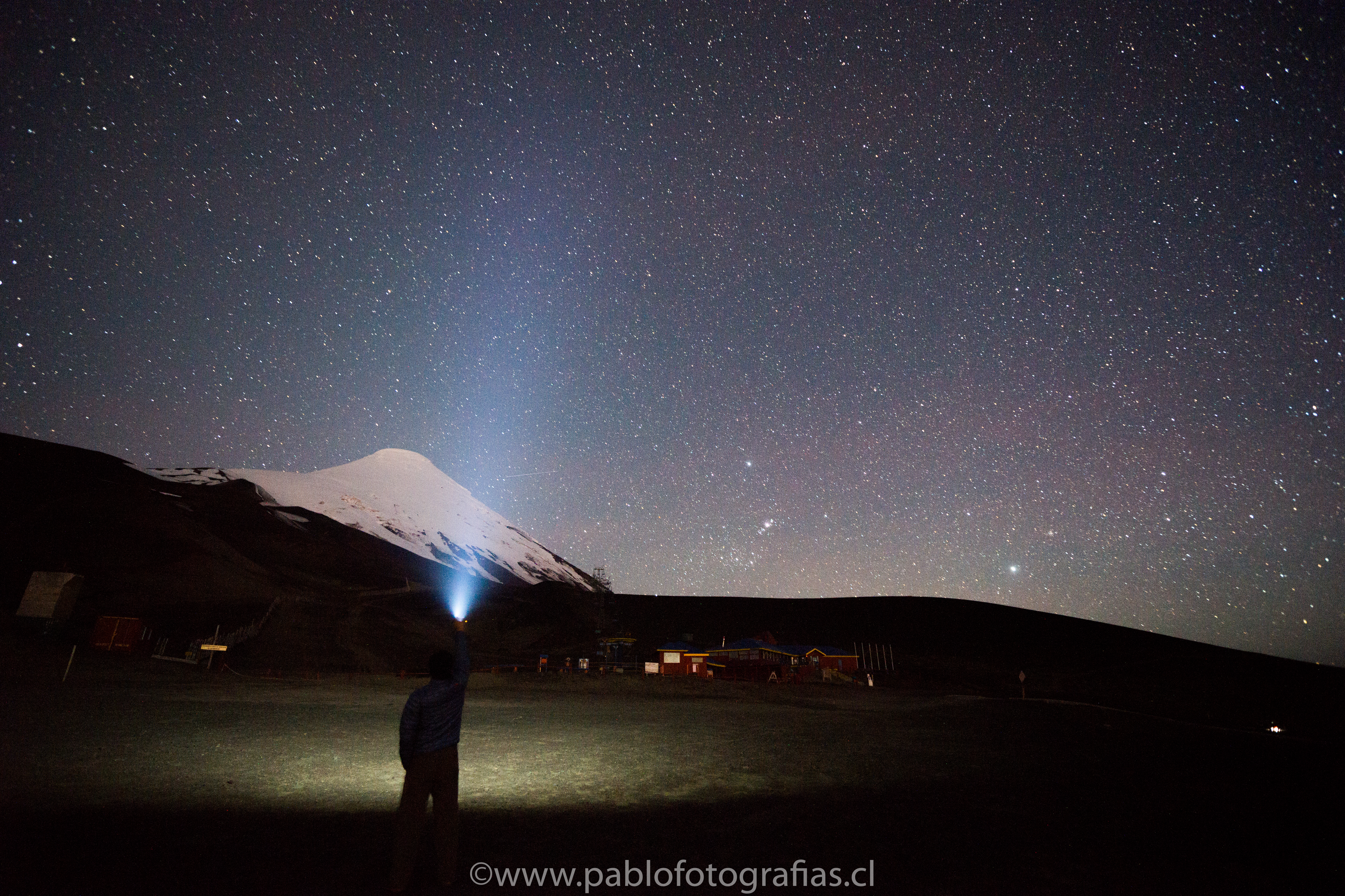 Noches del estrellas en el Volcán