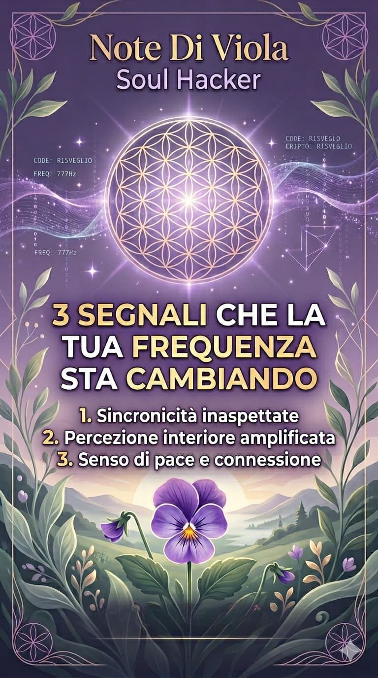 3 segnali che la tua frequenza sta cambiando