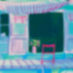 gardening allotments Summer house botanical Art Print Illustration garden floral Stephanie Stilwell Art