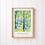 Thumbnail: Rutland Water Barnsdale Bluebell Woodland Forest Wall Art Print Stephanie Stilwell Art