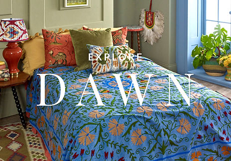 That rebel house dawn collection blue orange red interior bold maxilmalist