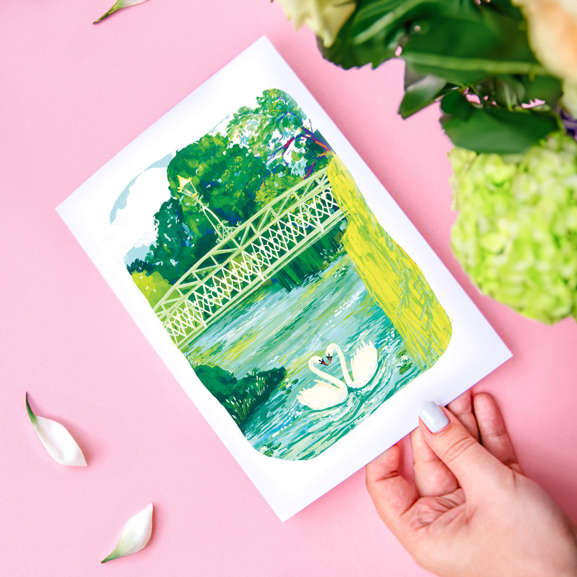 Albert Bridge A5 Card