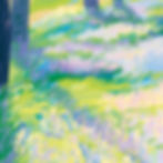 Rutland Water Barnsdale Bluebell Woodland Forest Wall Art Print Stephanie Stilwell Art