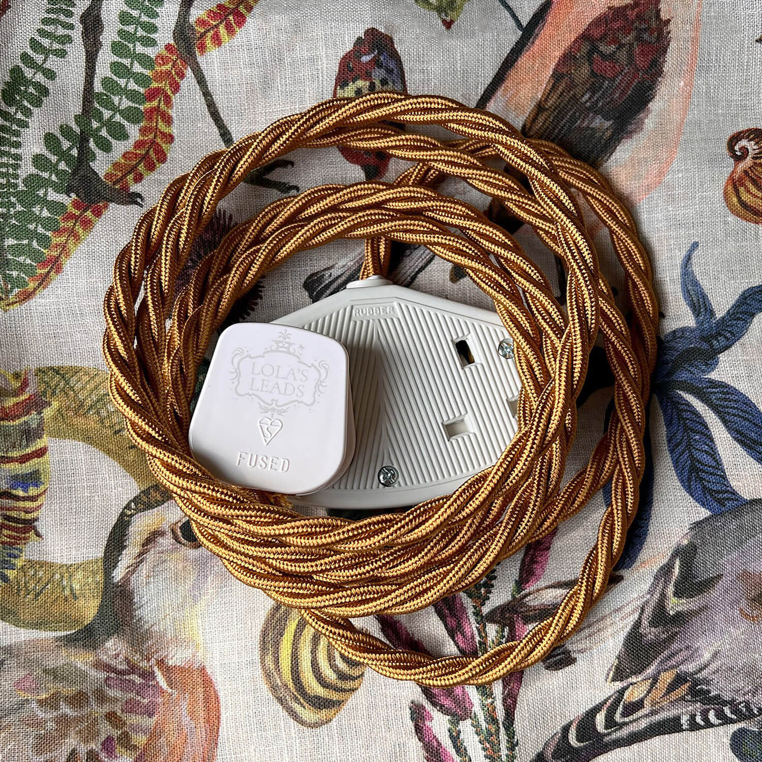 Caramac caramel gold colourful brown extension lead designer That Rebel House