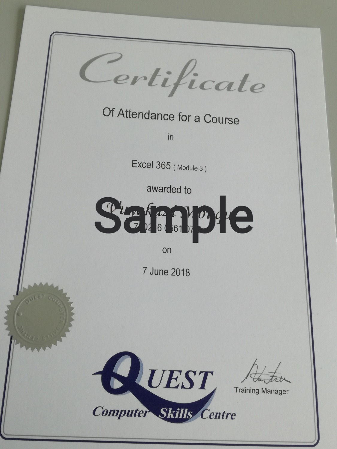 Excel Advanced Module  3 - (1 day)