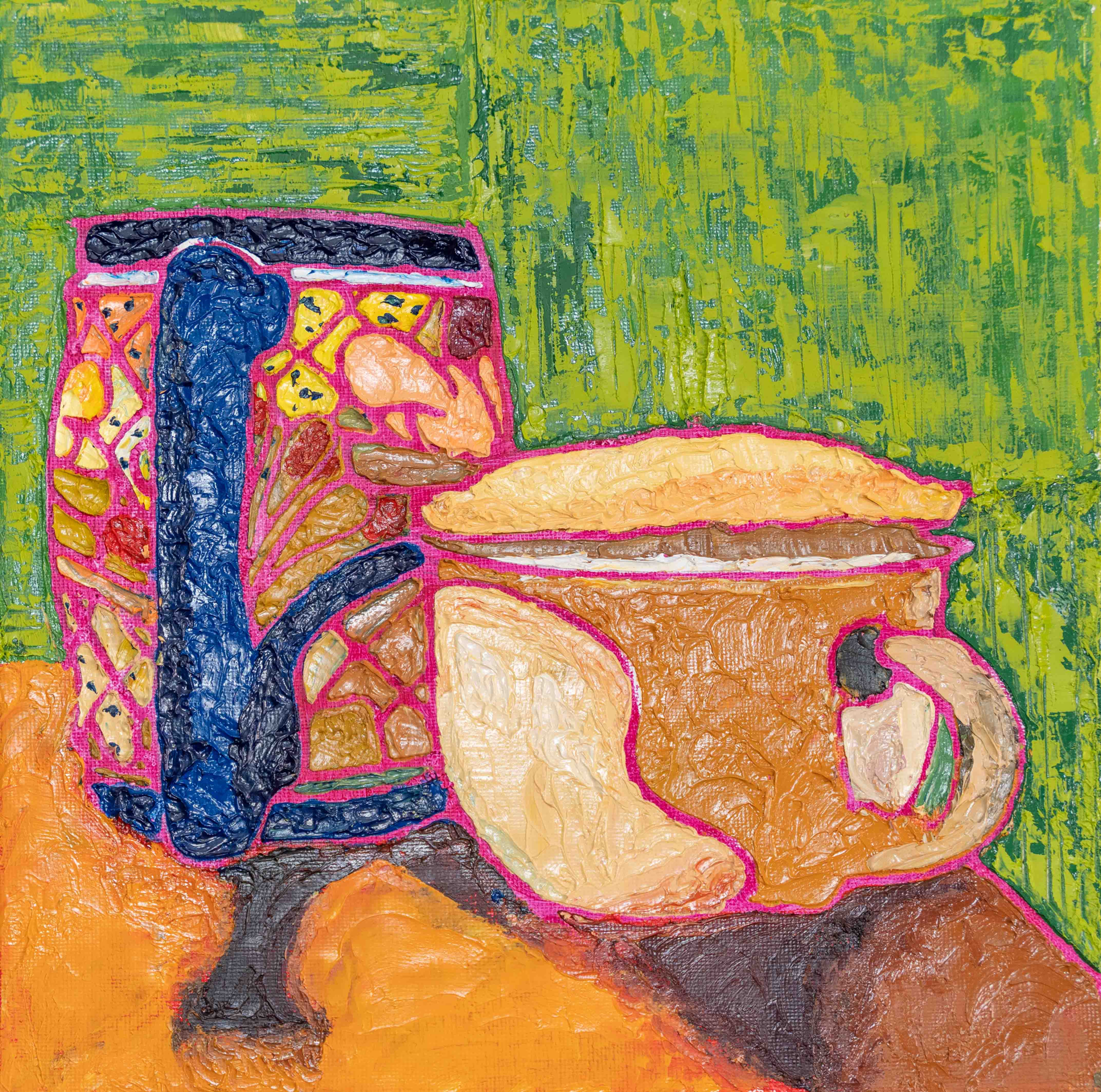 Mug w/ Bright Green