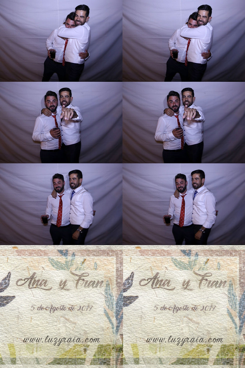 Fotomatón Boda Fran y Ana, 5/8/17
