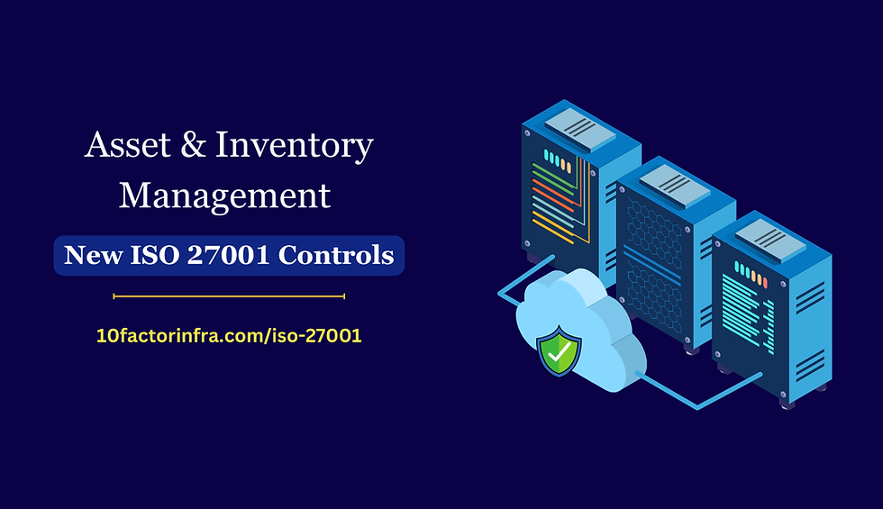 Inventory Management For ISO 27001 Compliance