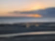 Couché de soleil plage Wimereux côte d'Opale