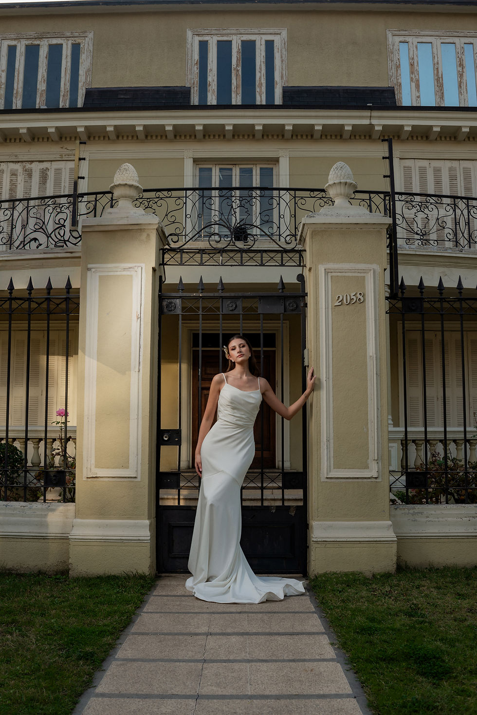 Vestido de Novia Sirena espalda Bote
