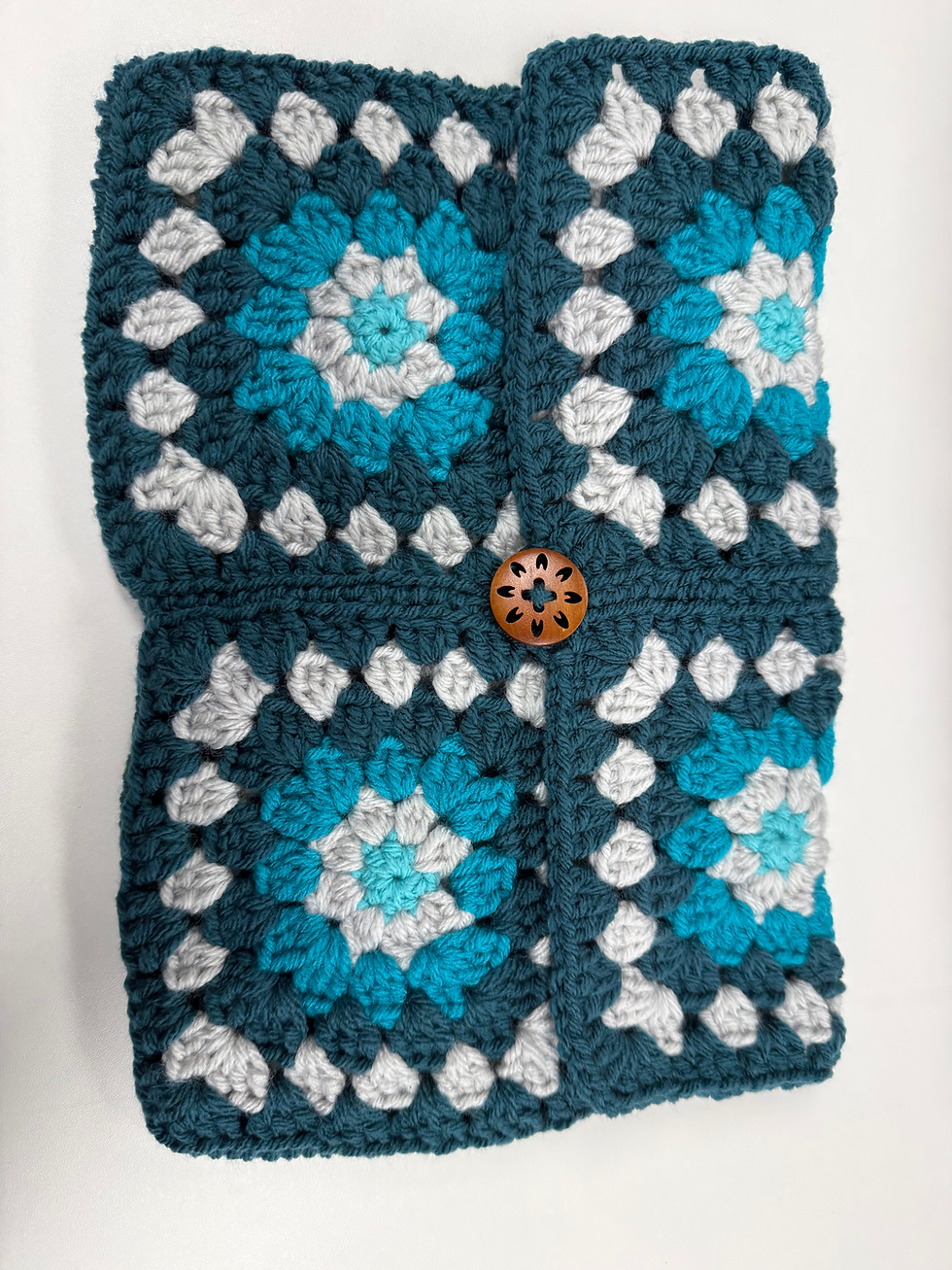 Thumbnail: Crocheted Book Sleeves 