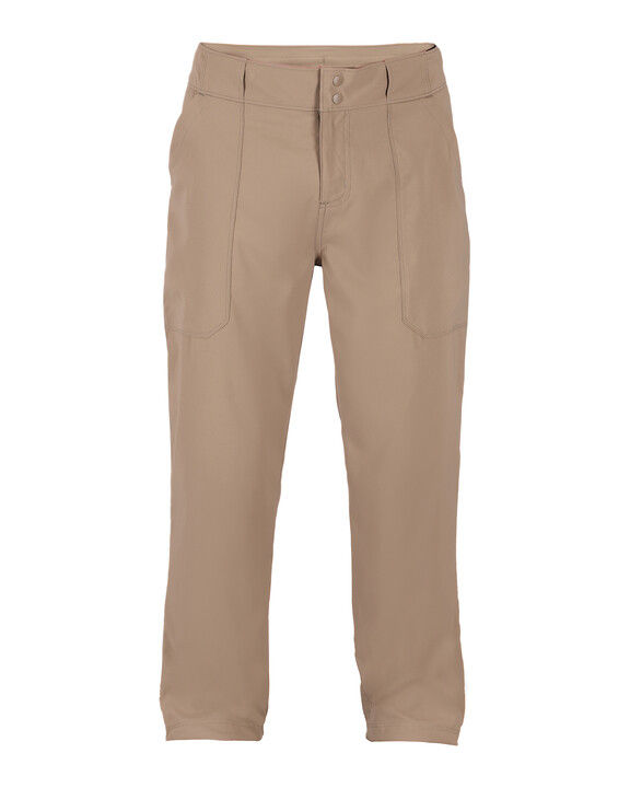 Pantalon Simms Superlight pour femme, couleur Silt (kaki sable), vue de face
