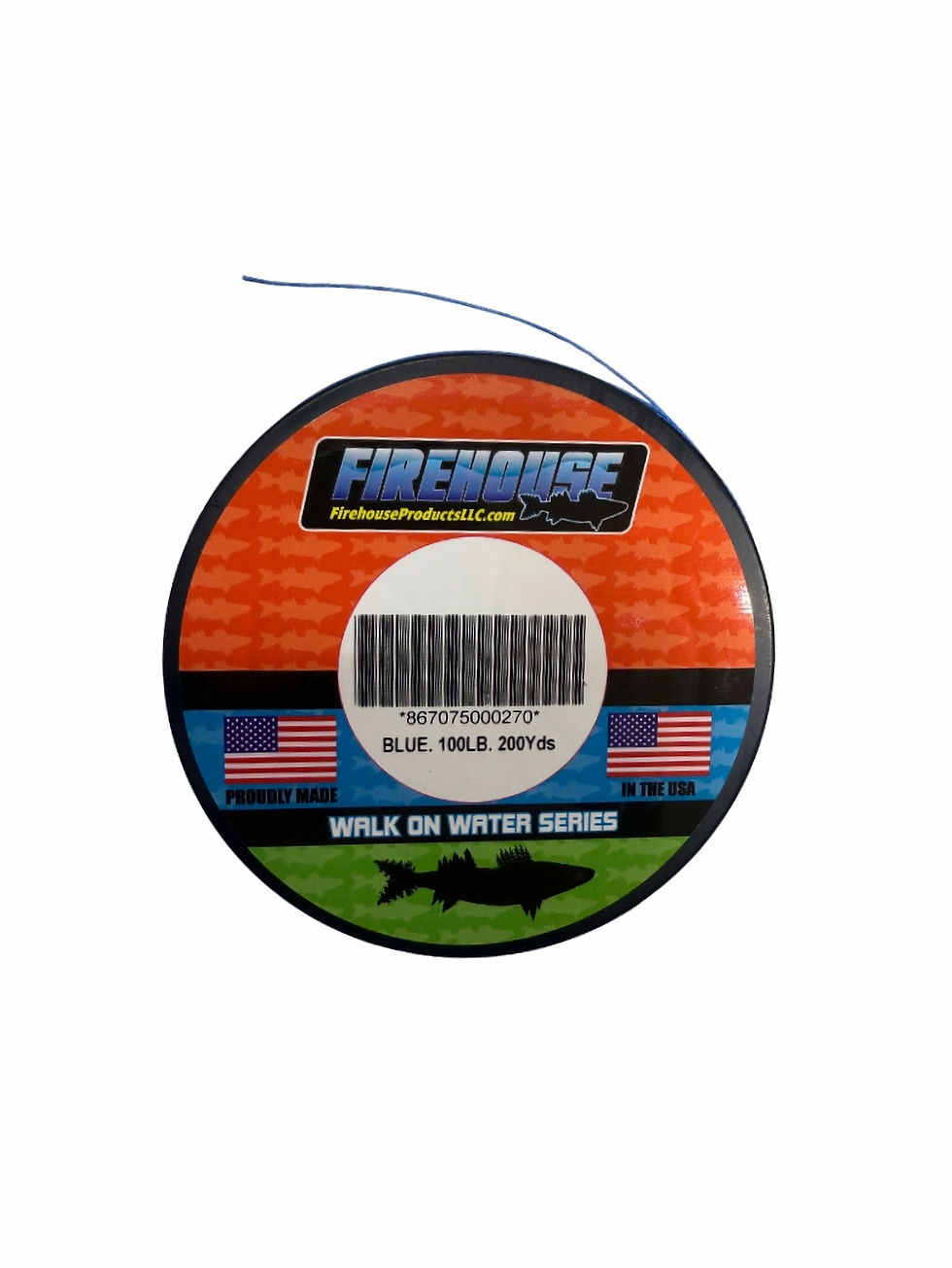 Thumbnail: Firehouse Tip-Up Line - Invisi-Blue