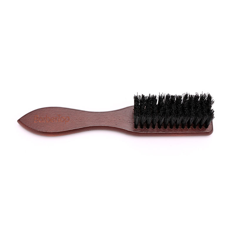 Miniatura: Cepillo de Barbero en Madera — Limpieza Suave y Profesional