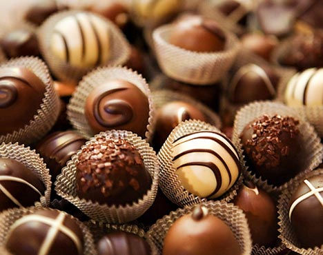 BOMBONES CON RELLENOS