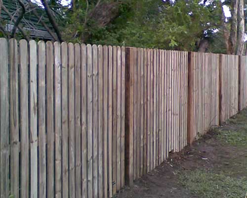 Rounded Pickets
