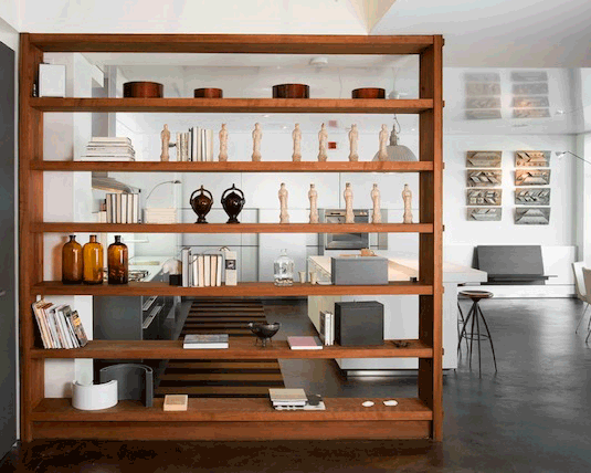 Dividing a space to make two rooms