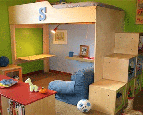 Bunks and storage