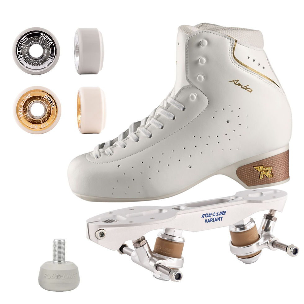 Patines italianos Risport AMBRA + Roll-Line VARIANT-M + Roll-Line Giotto