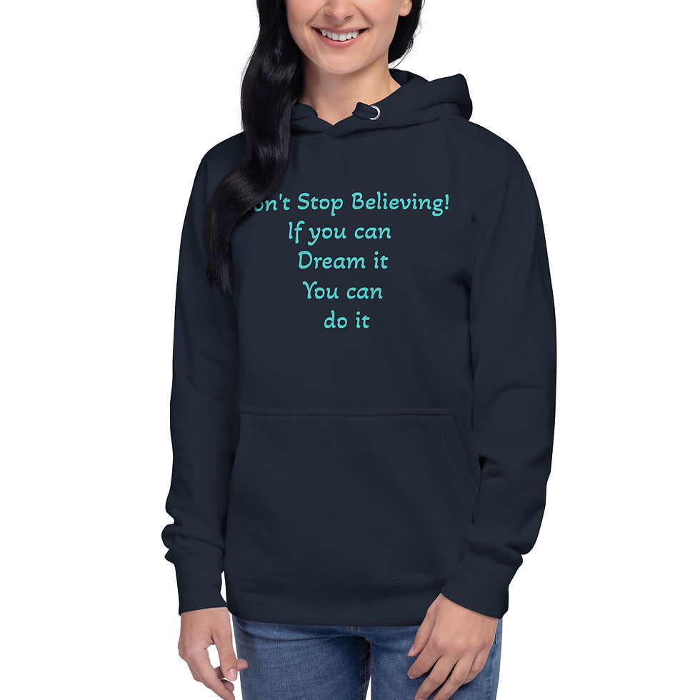 Thumbnail: Unisex Hoodie "Peace & Blessings come from knowing who I am"
