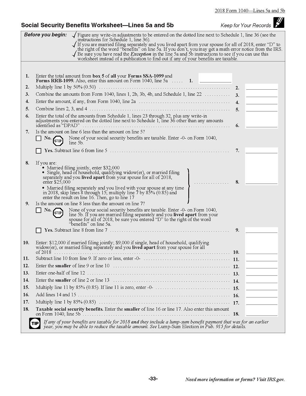 What Is The Taxable Amount On Your Social Security Benefits?